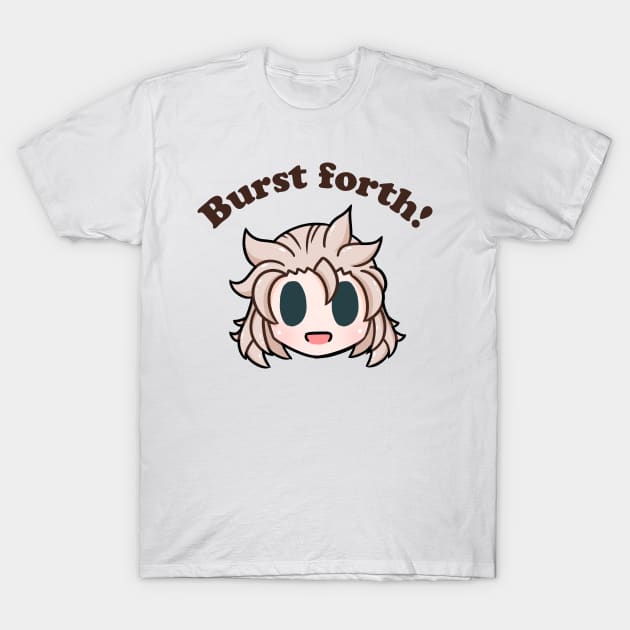 Genshin impact Benett burst forth T-Shirt by Oricca